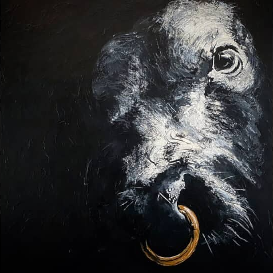 Black Bull- Charlie will be hung in the foyer of The Sebel Yarrawonga